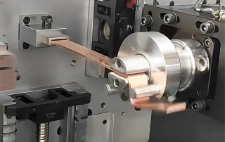 copper busbar bending