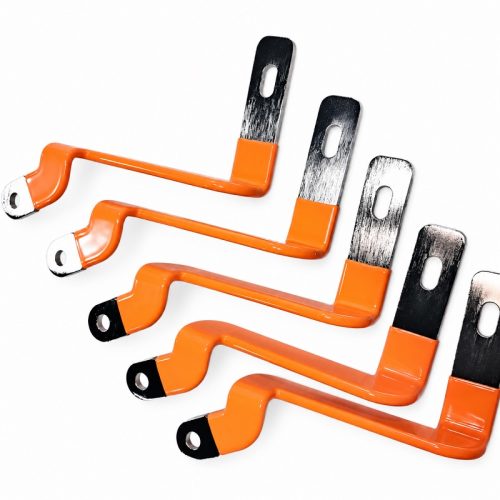 Custom Epoxy Insulated Nickel-Plated Rigid Copper Busbar