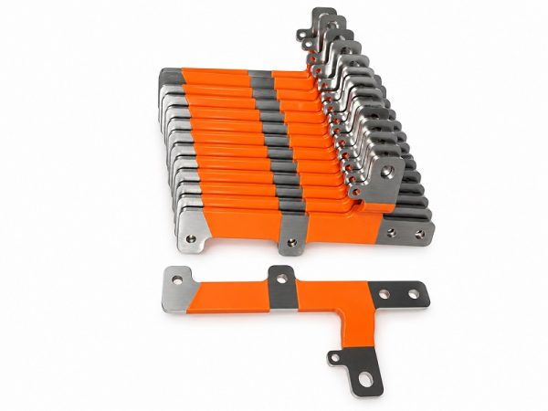 Custom Formed Rigid Insulated Copper Busbar for EV Systems