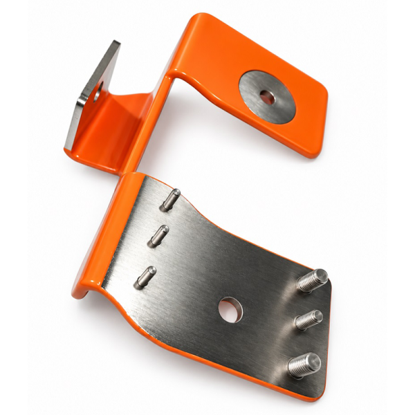 Insulated Copper Battery Busbar with Welded Contact Plate