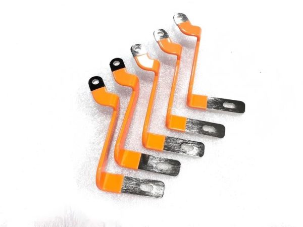 Custom Epoxy Insulated Nickel-Plated Rigid Copper Busbar