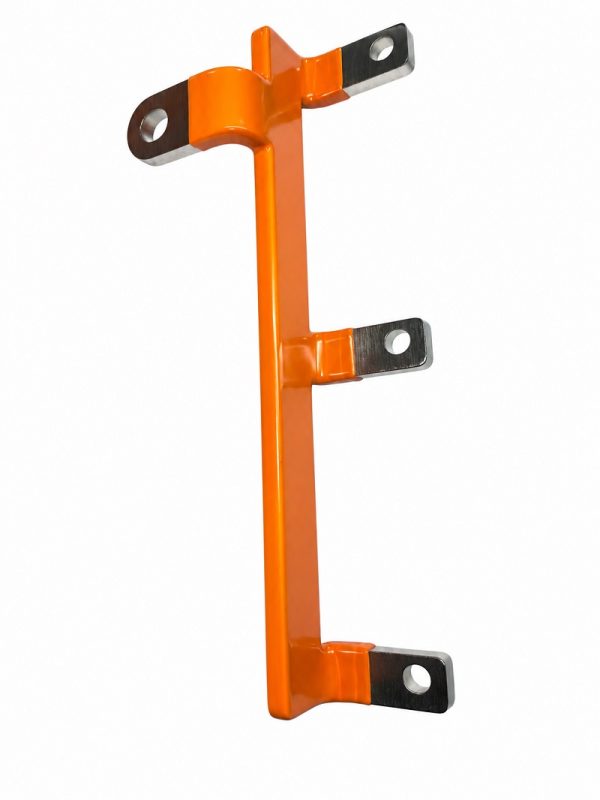 Custom Rigid Insulated Copper Busbar with Four Terminals