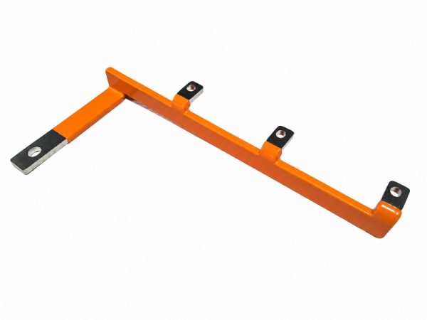 Custom Rigid Insulated Copper Busbar with Four Terminals