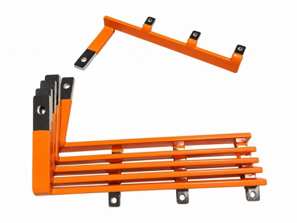 Custom Rigid Insulated Copper Busbar with Four Terminals