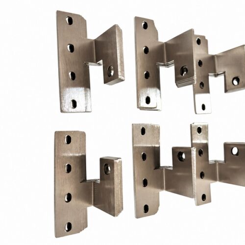 Custom Formed Copper Busbar with Mounting Holes