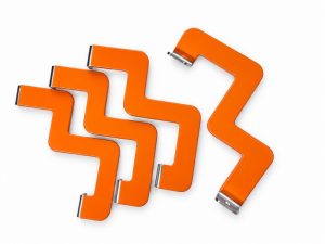 OEM Custom Nickel-Plated Powder-Coated Rigid Copper Busbar