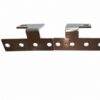 Custom Formed Copper Busbar with Mounting Holes Custom Formed Copper Busbar with Mounting Holes