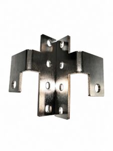 Custom Formed Copper Busbar with Mounting Holes
