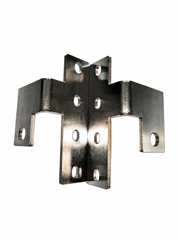 Custom Formed Copper Busbar with Mounting Holes Custom Formed Copper Busbar with Mounting Holes